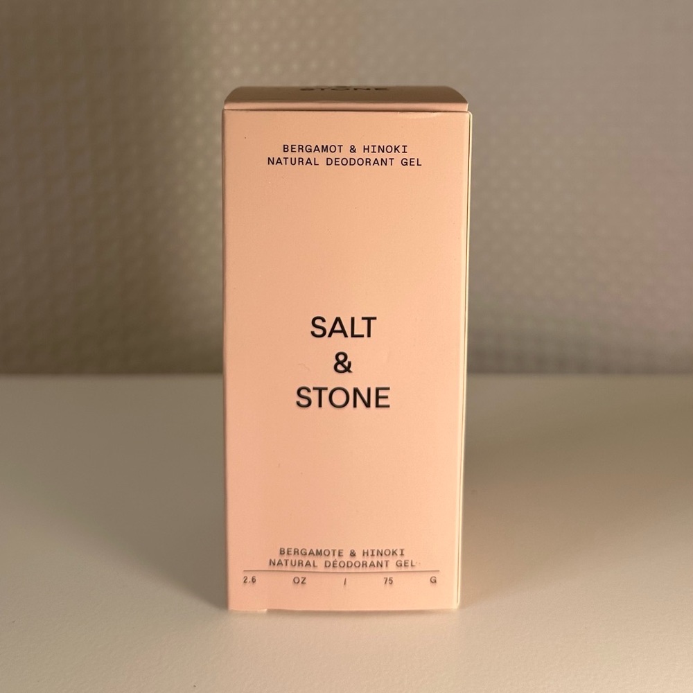 SALT & STONE Bergamot & Hinoki Deodorant Gel 2.6 oz